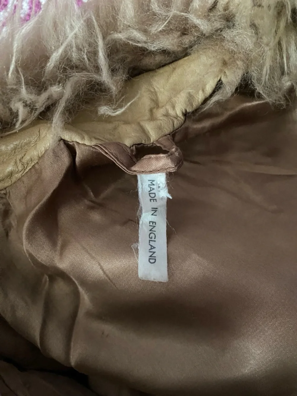 Women's Lilli Ann faux fur Trimmed Coat in Camel XS - Picture 5 of 10